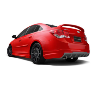 3D Carbon Spoiler Cruze Rear Pedestal Chevy 2010-13