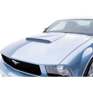 3D Carbon Entrada de Aire Capot Mustang
